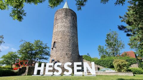 Die reisenden HESSEN-Buchstaben in Grünberg