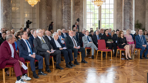 Gruppenbild der Geehrten
